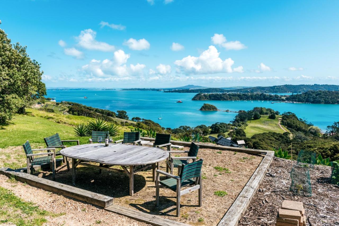 The Apartment - Sea Views At Te Whau Point By Waiheke Unlimited Omiha Eksteriør billede